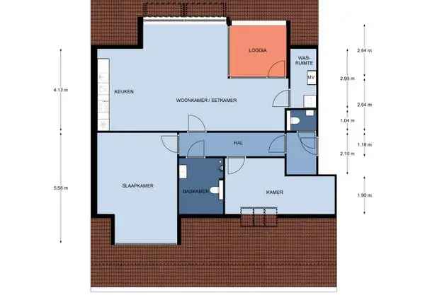 3 Kamer Appartement Ede Bergansiuskazerne 94m2