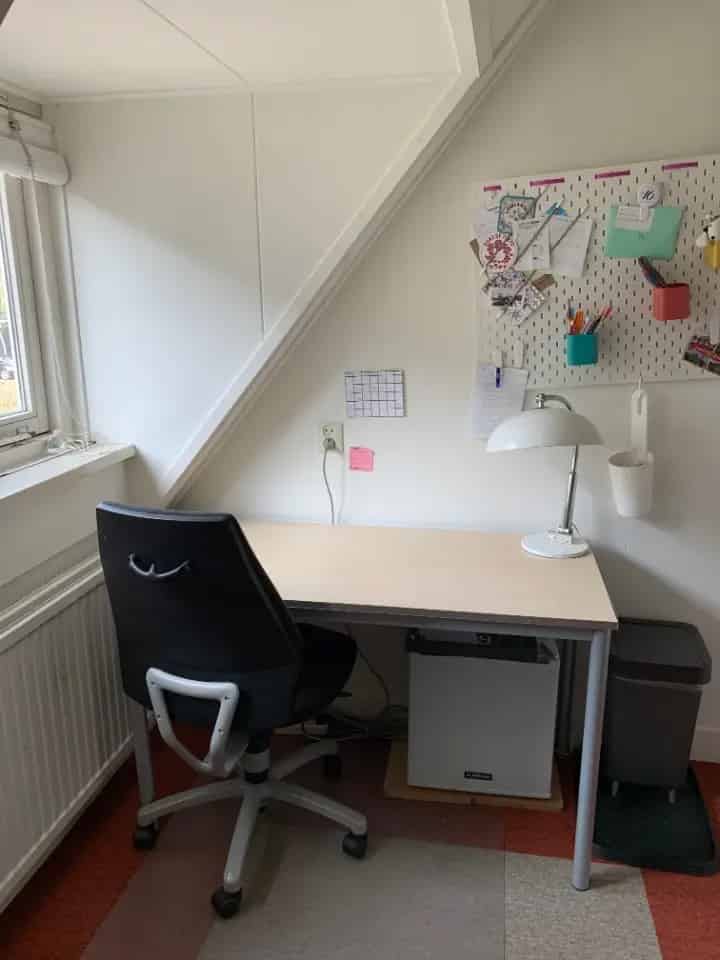 Kamer vlakbij centrum Wageningen en WUR