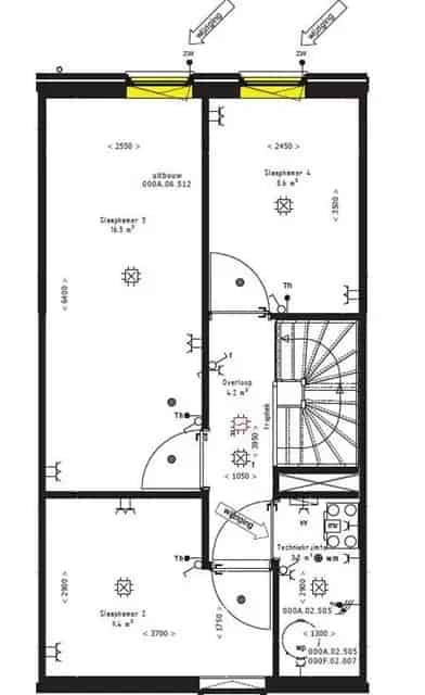 Tussenwoning te huur Roosendaal 5 kamers 107m2