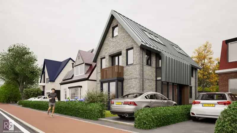 Bouwgrond Bennebroek: Vrijstaande Villa 163m2