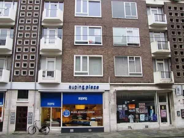 Gestoffeerde Dubbele Kamer Rotterdam Centrum Balkon