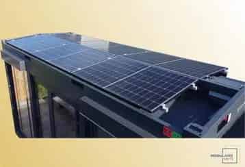 Modulair Zonnepanelenframe voor Duurzame Kantoorunits