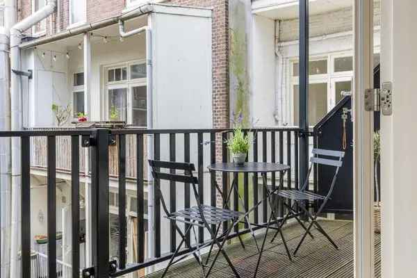 2 Kamer Appartement Amsterdam Oud West Balkon Moderne Keuken