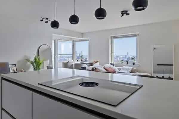 Modern Appartement Boompjes Rotterdam Uitzicht Maas