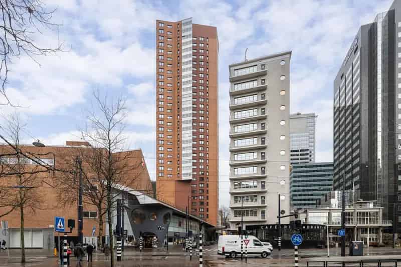 Luxe Appartement Rotterdam Centrum 97m²  Uitzicht