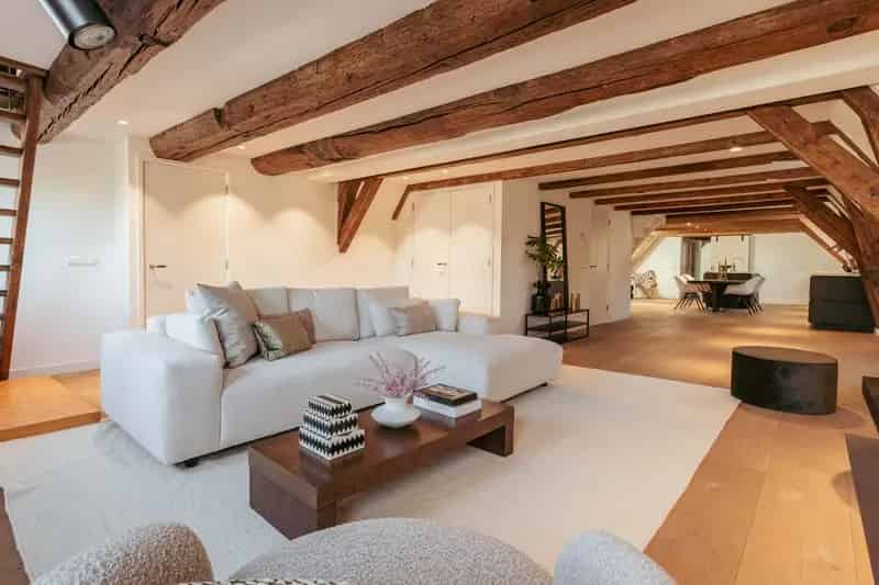 Luxe Jordaan Appartement 188m2 4 slaapkamers 3 badkamers