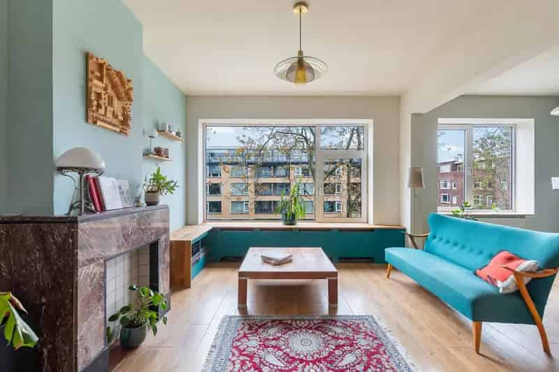3 4 Kamer Bovenwoning Blijdorp 83m2 2 Balkons Glas In Lood
