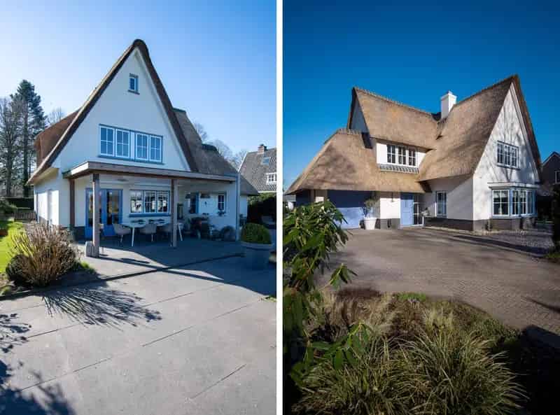 Rietgedekte Villa Wolfheze 3 slaapkamers grote tuin