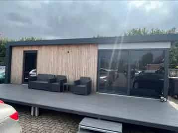 Nieuw Chalet Tiny House Mantelzorghuis 9x3m