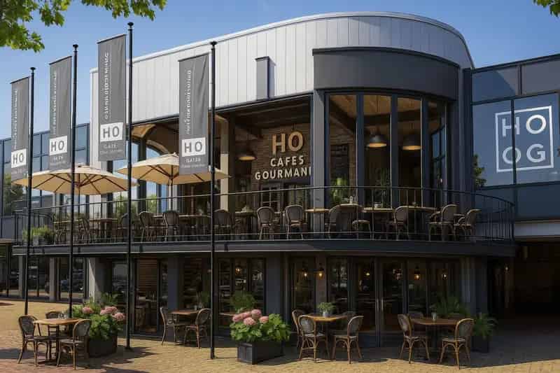 Horeca ruimte te huur Katwijk  Unieke showroom locatie