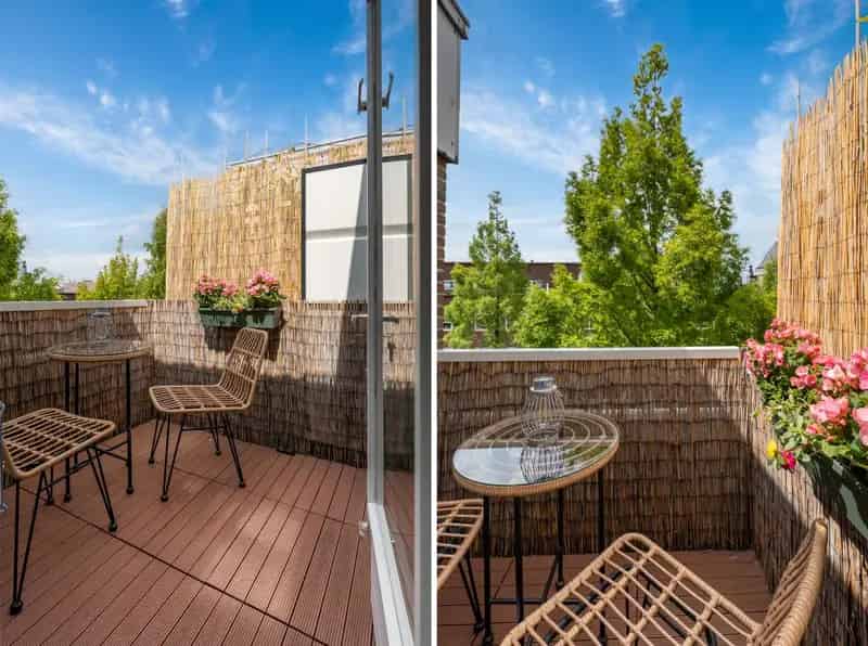 Appartement Amsterdam Oost 66m2 gerenoveerd 2 slaapkamers balkon