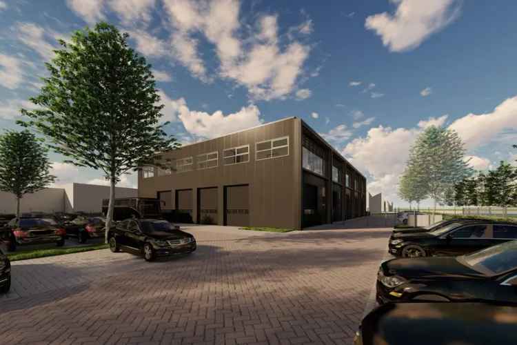 Bedrijfshal te huur Lijnden 8 units 198m2 nieuwbouw A9