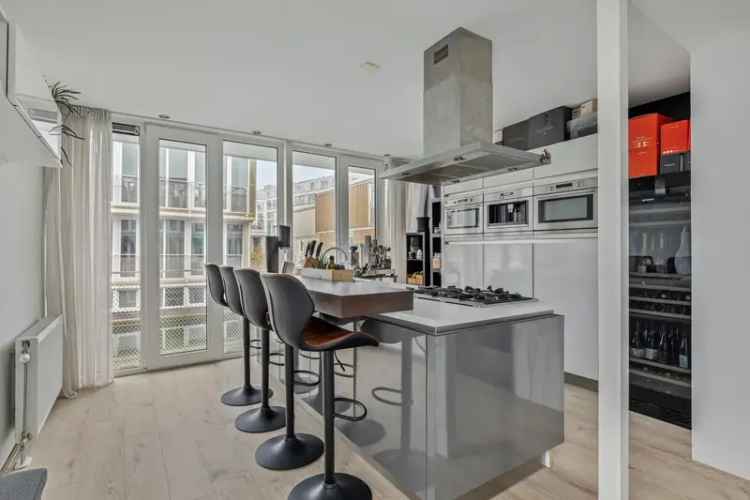 Waterwoning IJburg: 107m² 2-onder-1-kap, Dakterras, Energielabel A