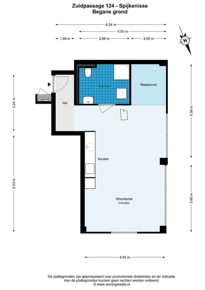 Appartement te koop: Zuidpassage 124 3201 DG Spijkenisse | Funda
