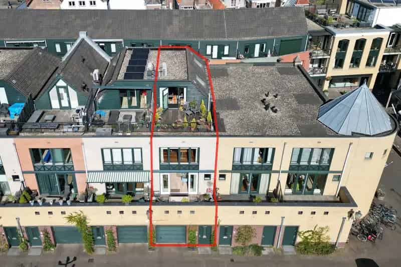Stadsvilla Amersfoort 172m2 4 Lagen 2 Dakterrassen Garage