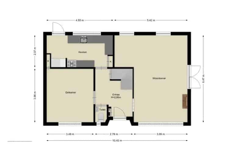 Huis te koop Blaricum: Charmante helft dubbel woonhuis met tuin en garage