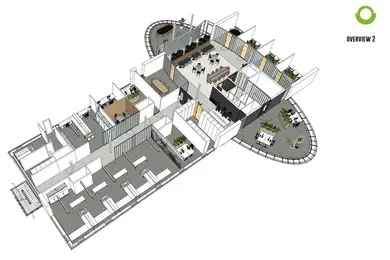 608 m2 Kantoorruimte te Huur Groningen Luxe Turnkey A7