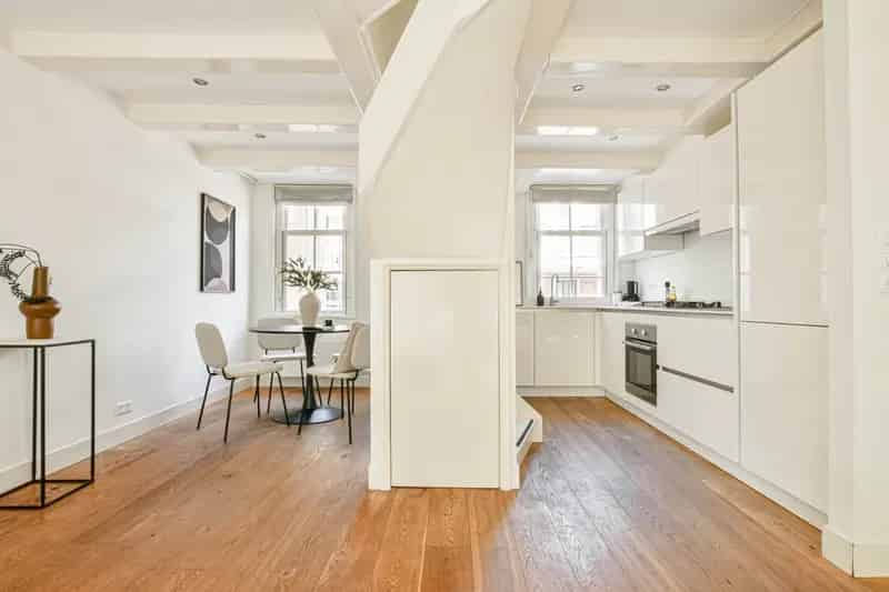 Luxe Bovenhuis Lijnbaansgracht Amsterdam 66m2 3 slaapkamers
