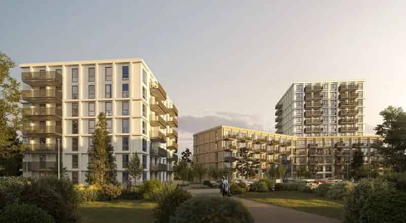 Nieuwbouwappartement Alphen aan den Rijn 1 slaapkamer 48m²