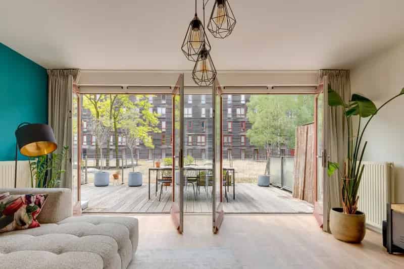 Luxe Appartement 138m2 Oostelijk Havengebied 4 slaapkamers Parkeerplaats