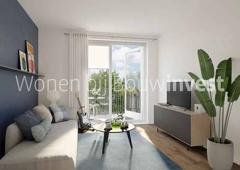 Modern 3-kamer appartement Delft Bethelpark 69m2 Terras