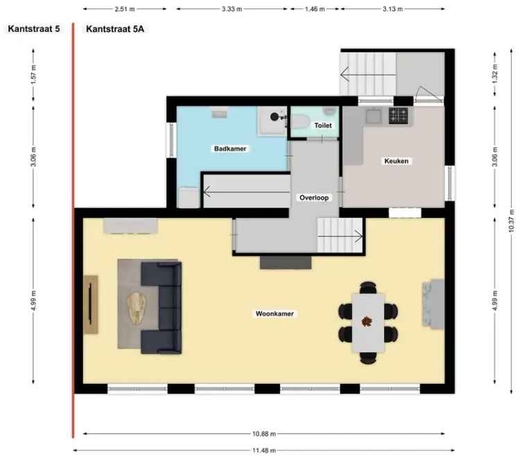 Kantstraat 5 5A Landgraaf Twee Onder Een Kap Te Koop Deels Verhuurd