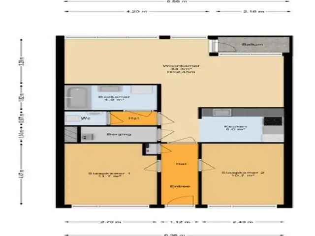 Appartement Kolfstraat Dordrecht