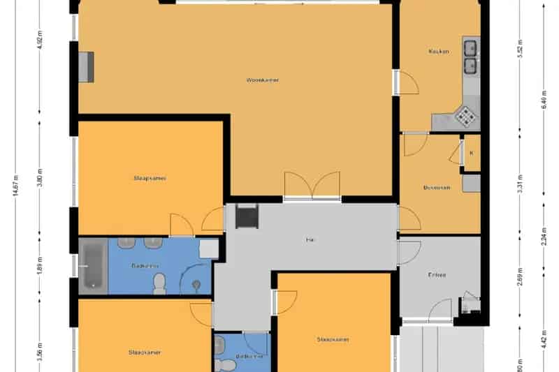 Huis te koop Pijnacker: Ruime gezinswoning met 3 slaapkamers en 2 badkamers