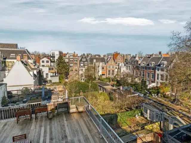 Keizersgracht appartement met dakterras Amsterdam Centrum