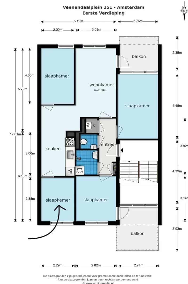 Kamer Amsterdam Gein Nabij Metro