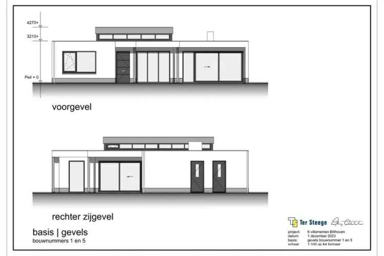 Nieuwbouw Villa Bilthoven: Luxe gelijkvloers wonen
