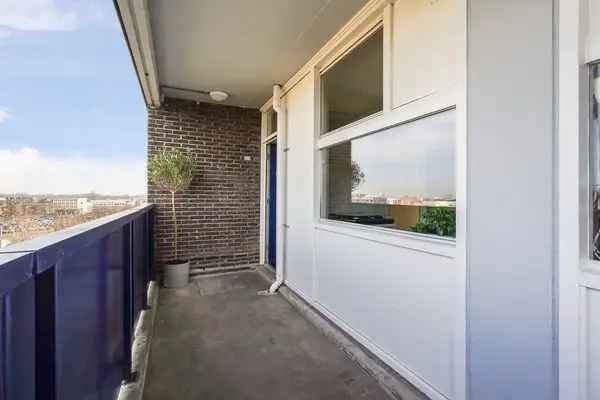 3-Kamer Appartement Haarlem: Uitzicht Balkon Centrum