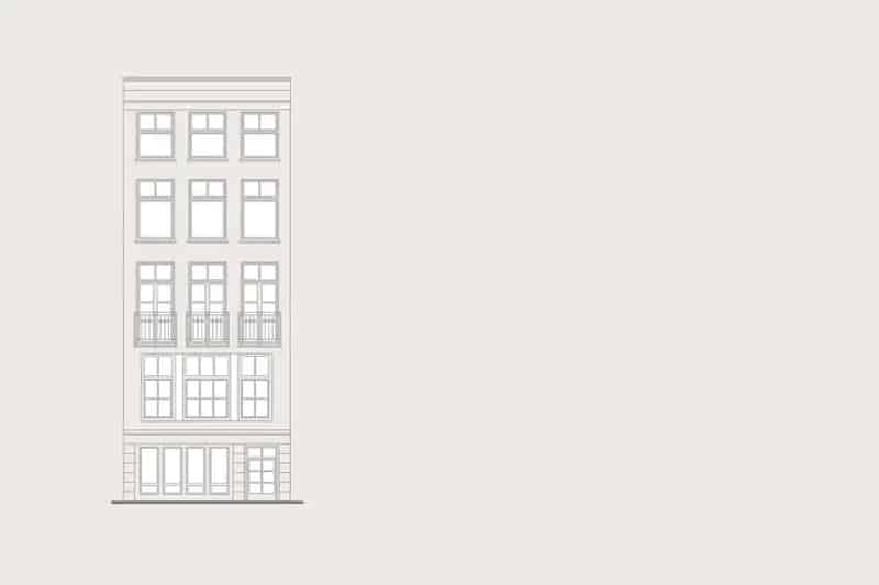 Appartement Amsterdam Centrum 49m2 Balkon Nieuwe Herengracht