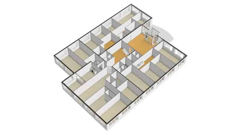 Kantoorruimte te huur Schagen 50m2 74m2 124m2 Modern Pand