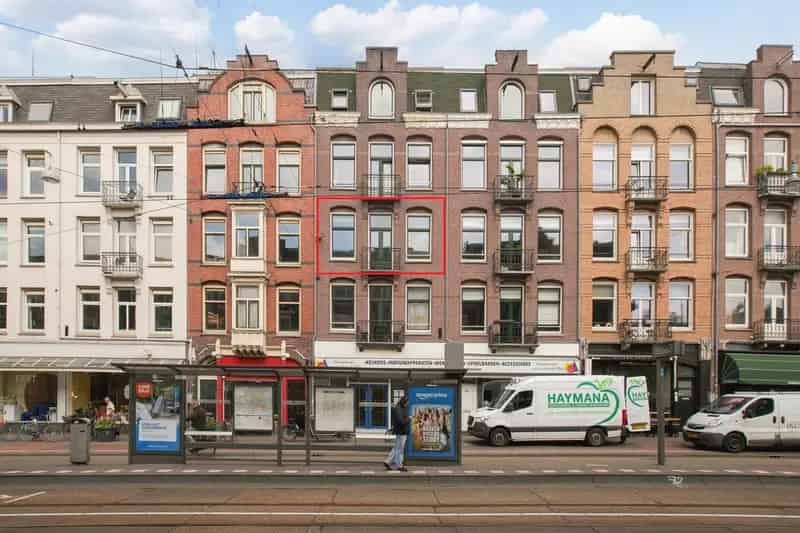 Amsterdam Oud-West 3 Kamer Appartement 62m2 Twee Balkons