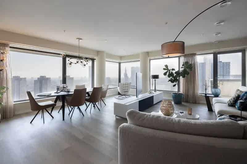 Luxe appartement Rotterdam The CoolTower 140m2 2 terrassen