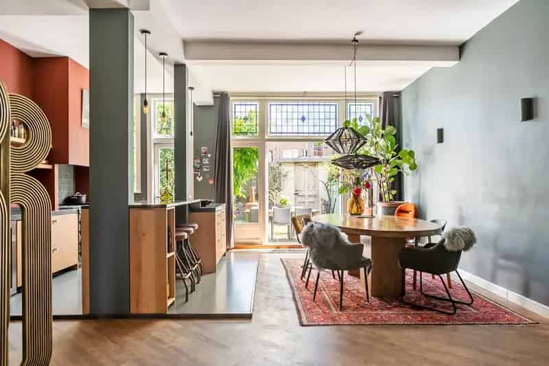 Herenhuis Prinsessekade Haarlem 6 slaapkamers 2 badkamers