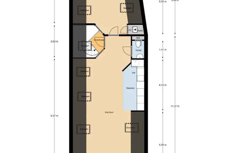 Kantoor Utrecht | Zoek kantoren te huur: Weerdsingel W.Z. 8-C 3513 BA Utrecht [funda in business]