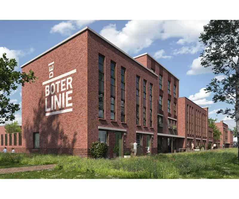 Grote gezinswoning 4 woonlagen met zonnepanelen