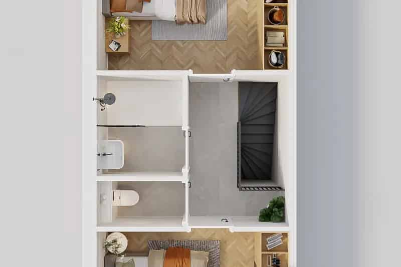 Twee Onder Een Kap Krommenie 91m2 2 Slaapkamers Terras Aan Het Water