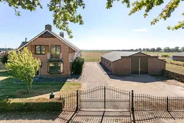 Vrijstaande woning Koningsbosch met loods en mogelijkheid 2e huis