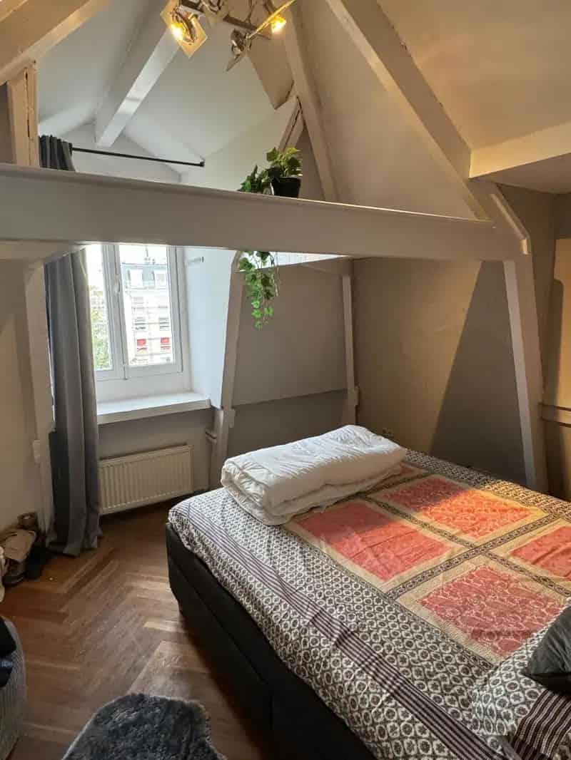 Kamer in Canal-Facing Appartement Oud West