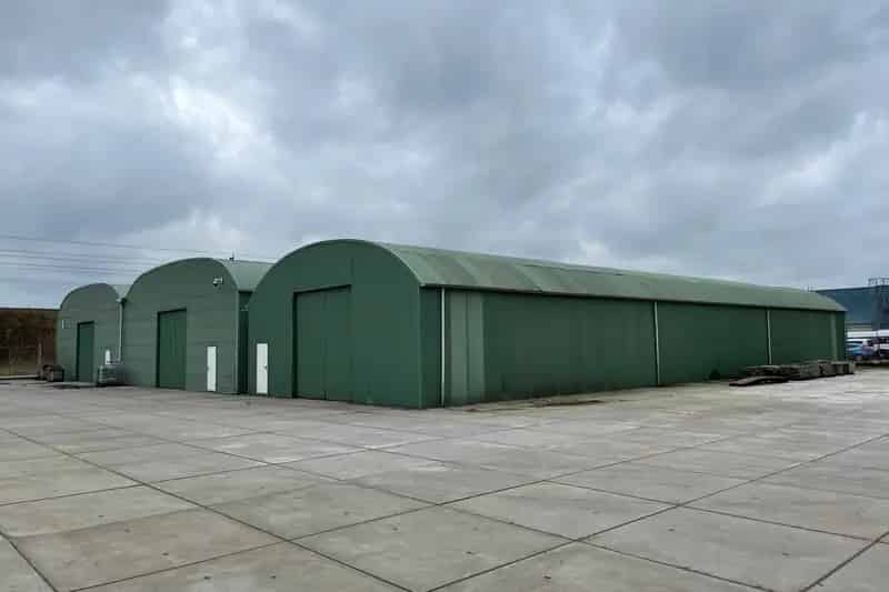 Bedrijfshal te Huur Utrecht 5248m2 Romneyloodsen Buitenterrein