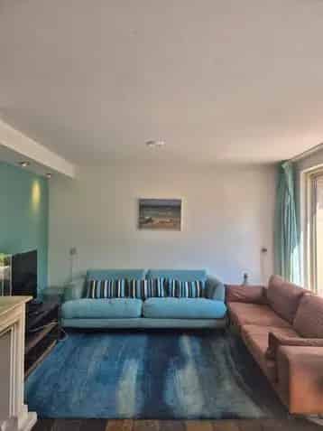 Gratis Banken Cognac en Turquoise