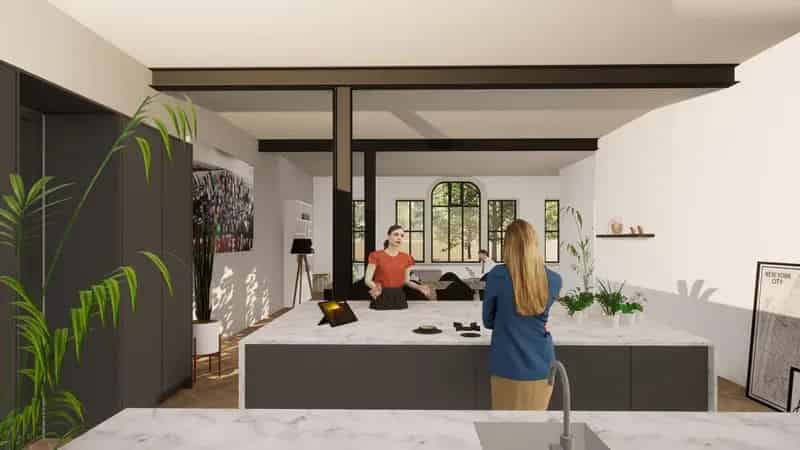 Luxe gelijkvloers appartement Dordrecht: 212m², Maas-zicht, wijnkelder