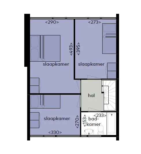 Ruime 4-kamer eengezinswoning in Hoorn met tuin en carport