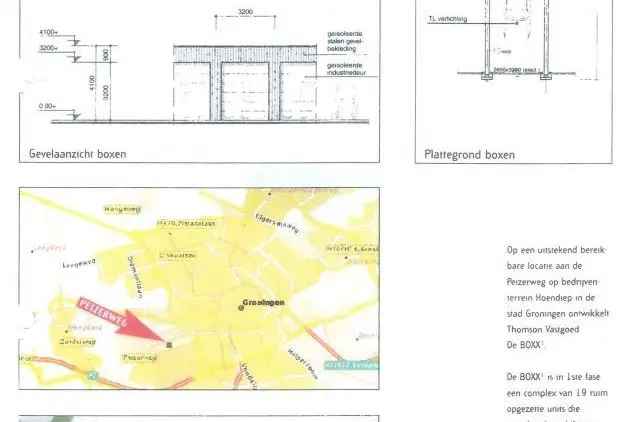 Garagebox Groningen | Zoek garageboxen te huur: Peizerweg 132 9727 AN Groningen [funda in business]