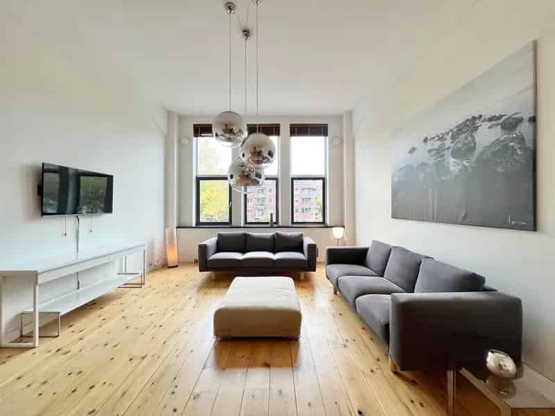 Loft Amsterdam Sloterkade 116m2 Balkon Parkeerplaats
