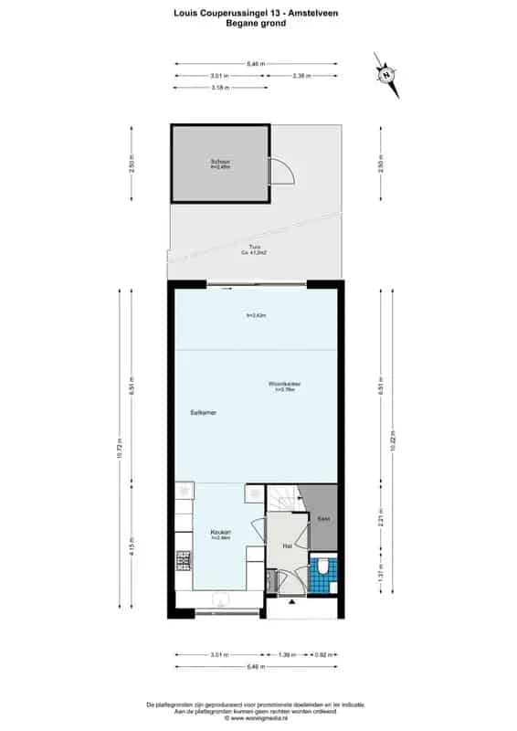 Familiewoning Amstelveen 153m2 4 slaapkamers 2 badkamers
