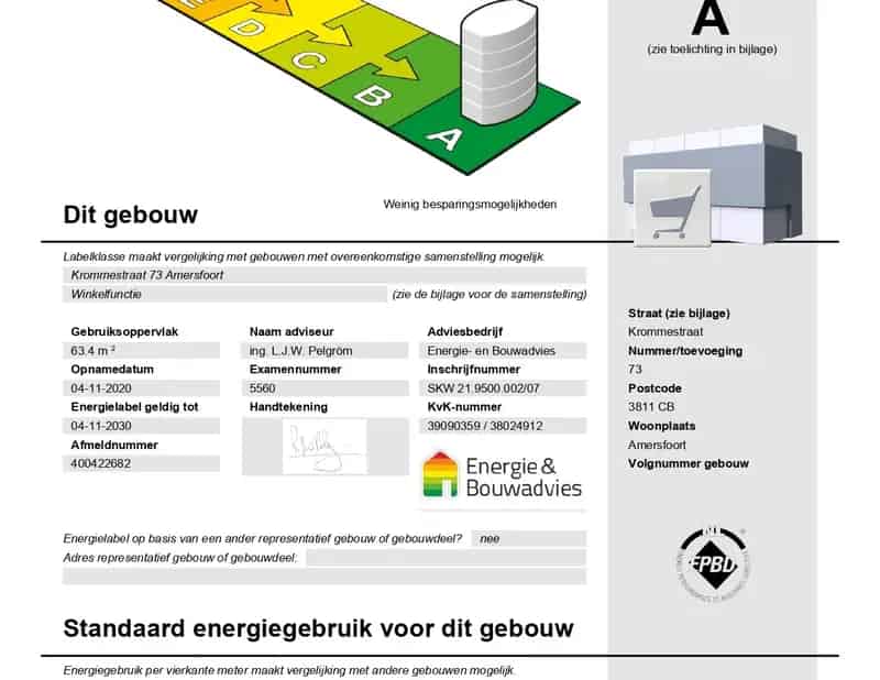 Winkelruimte te Huur Krommestraat Amersfoort 65m2